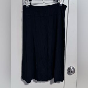 Chic Black Midi Skirt for Women